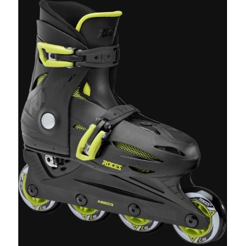 ΑΘΛΟΠΑΙΔΙΑ Orlando 4.0 Inline Skates With Protectors and Helmet, Black Lime Color Black, Size 30-35 18.400833/BL/30 802018789237
