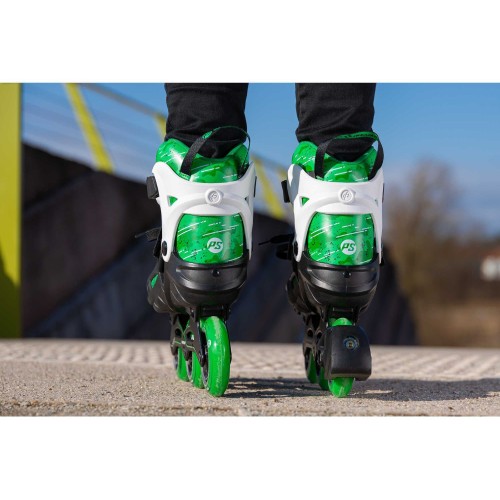 ΑΘΛΟΠΑΙΔΙΑ Phuzion Universe Green Adjustable Skates Color Black-green, Size 29-32 19.940688/29 4040333562420