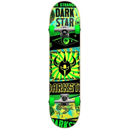 ΑΘΛΟΠΑΙΔΙΑ darkstar collapse yth w/stocking fp complete skateboard 7.375 - πράσινο 49.10512338Y/GRN/7.375 194521064402