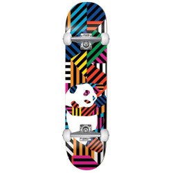 ΑΘΛΟΠΑΙΔΙΑ Panda Stripes Resin Complete Skateboard 7.75 - Multi 49.10517684/MLT/7.75 194521031176