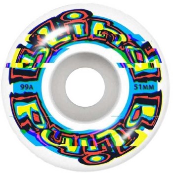 ΑΘΛΟΠΑΙΔΙΑ logo glitch fp yth complete skateboard 7.25 - λευκό 49.10511900Y/WHT/7.25 194521036997