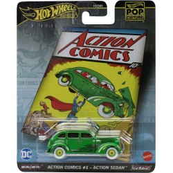 Mattel Hot Wheels Pop Culture Action Comics 1 - Action Sedan HXD63 / HVJ50 194735205332