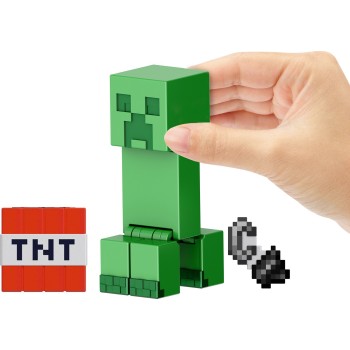 Mattel Minecraft Φιγούρες 8Εκ Creeper Core Figure Παιδική Φιγούρα Παιχνιδιού GTP08 / JCN29 194735273607