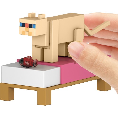 Mattel Minecraft Φιγούρες 8Εκ Persian Cat Core Παιδική Φιγούρα Παιχνιδιού GTP08 / JCN30 194735273560