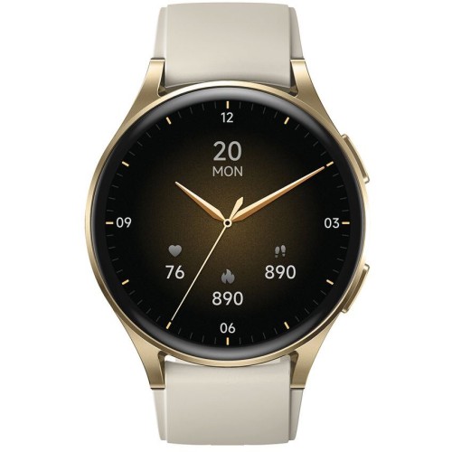 Egoboo Gemcraft Aluminium Smartwatch Με Παλμογράφο Χρυσό MUGTX05GLD 5207244012164