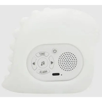 kiddoboo Night Light And Alarm Soundglow Dino KBJL826 11,3X8,5X11,5Cm White KBJL826 5207244013352