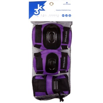 ΑΘΛΟΠΑΙΔΙΑ Sports Series Childrens Protective Gear - Purple Color Purple, Size Small 003.10047/PRP/S 9985777003861