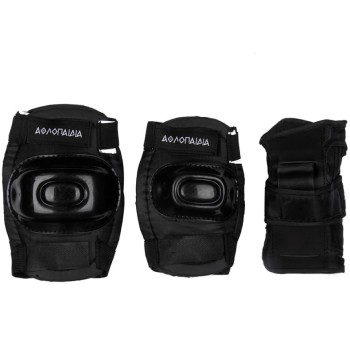 ΑΘΛΟΠΑΙΔΙΑ Series Childrens Protectors - Black Color Black, Size Medium 003.10047/BLK/M 9985777003854