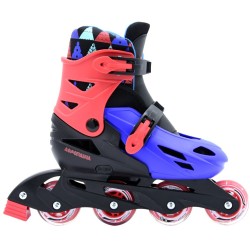 ΑΘΛΟΠΑΙΔΙΑ Inline Skates - Red/black/blue Color Red-black-blue, Size 39-42 002.1083/RBB/39 9985777007876