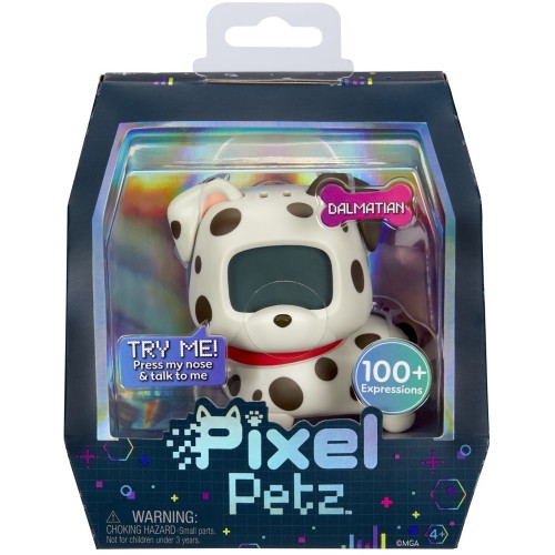 MGA Entertainment Pixel Petz Interactive Digital Pet – Dalmatian 521648-EUC 035051540304