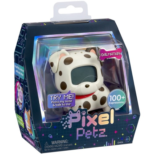 MGA Entertainment Pixel Petz Interactive Digital Pet – Dalmatian 521648-EUC 035051540304