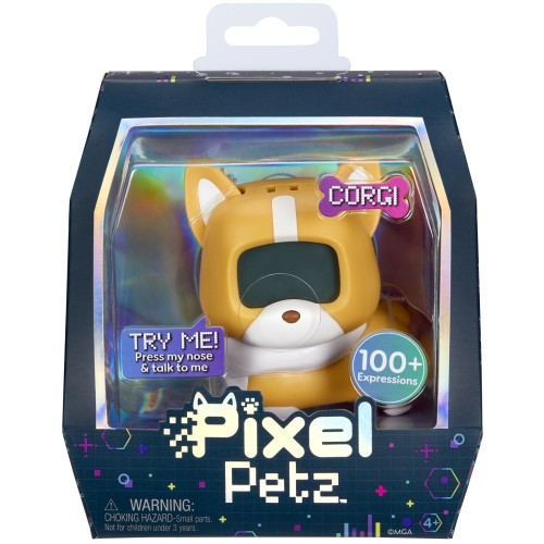 MGA Entertainment Pixel Petz Interactive Digital Pet – Corgi 521648-EUC 035051540298