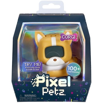 MGA Entertainment Pixel Petz Interactive Digital Pet – Corgi 521648-EUC 035051540298