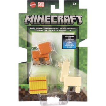 Mattel Minecraft Φιγούρες 8Εκ Mc Baby Animal Pack Gtp08 Παιδική Φιγούρα Παιχνιδιού GTP08 / JCN33 194735273393