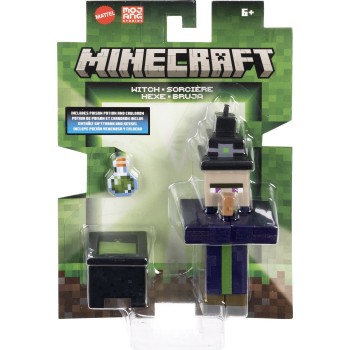 Mattel Minecraft Φιγούρες 8Εκ Witch Core Gtp08 Παιδική Φιγούρα Παιχνιδιού GTP08 / JCN32 194735273515