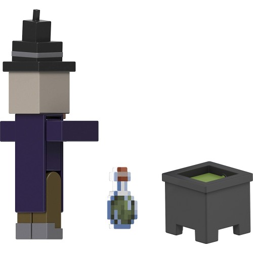 Mattel Minecraft Craft-A-Block Witch Core Figure GTP08 / JCN32 194735273515