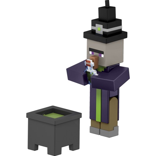 Mattel Minecraft Craft-A-Block Witch Core Figure GTP08 / JCN32 194735273515