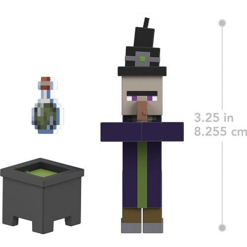 Mattel Minecraft Φιγούρες 8Εκ Witch Core Gtp08 Παιδική Φιγούρα Παιχνιδιού GTP08 / JCN32 194735273515