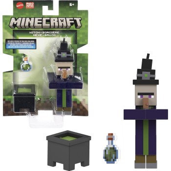 Mattel Minecraft Craft-A-Block Witch Core Figure GTP08 / JCN32 194735273515