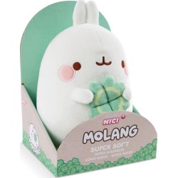 Nici Molang Plush With Clover In Gift Box (Molang) 16Cm NIC48874 4012390488746