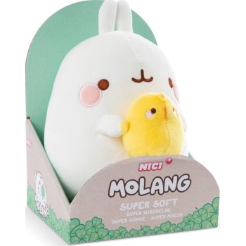 Nici Molang Plush With Piu Piu In Gift Box (Molang) 24Cm NIC48877 4012390488777