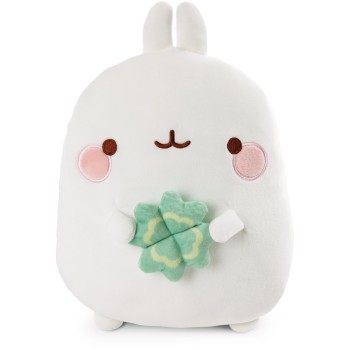 Nici Plush Molang Pillow With Clover (Molang) 30X23cm NIC48879 4012390488791
