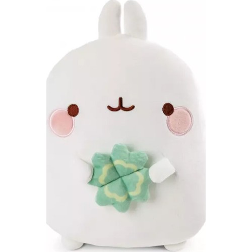 Nici Plush Molang Pillow With Clover (Molang) 30X23cm NIC48879 4012390488791