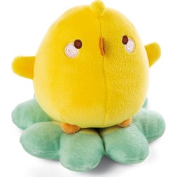 Nici Plush Piu Piu On A Clover Leaf (Molang) 10Cm NIC48873 4012390488739