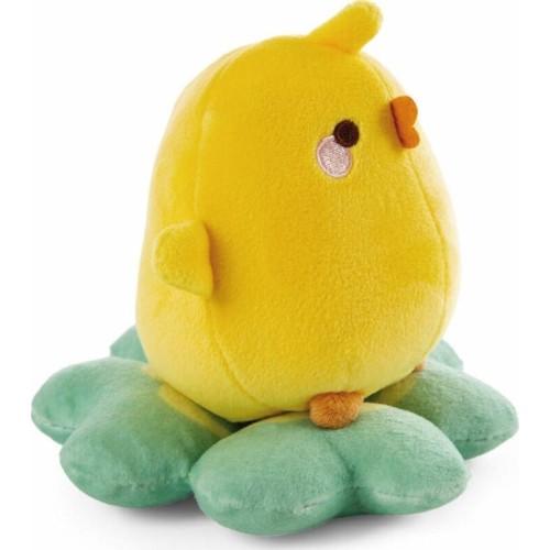 Nici Plush Piu Piu On A Clover Leaf (Molang) 10Cm NIC48873 4012390488739