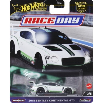 Mattel Hot Wheels Car Culture Race Day 2018 Bentley Continental GT3 FPY86 / HRV93 194735186761