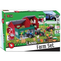 Bburago Farmland Farm Set With 1 Tractor 18/31684 4893993316847