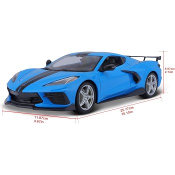 Maisto Chevrolet Corvette Stingray Coupe High Wing  31455 090159072614