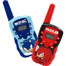 otl technologies Sh1212 Sonic The Hedgehog Ασύρματο Επαναφορτιζόμενο Σετ Walkie Talkie  5055371628495