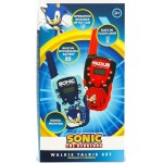 otl technologies Sh1212 Sonic The Hedgehog Wireless Rechargeable Walkie Talkie Set  5055371628495