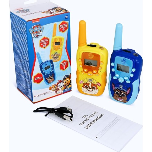 otl technologies Paw295 Paw Patrol Ασύρματο Επαναφορτιζόμενο Σετ Walkie Talkie  5055371628471