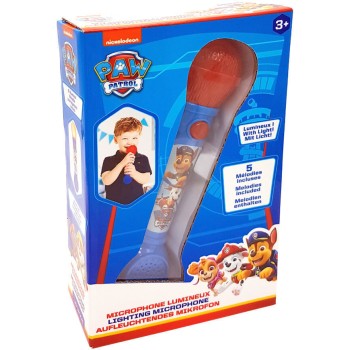 Lexibook Microphone Paw Patrol me Lighting, Melodies and Audio EFE MIC80PA 3380743084909