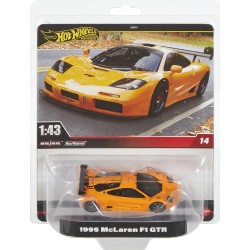 Mattel Hot Wheels Premium 1:43Rd 1995 Mclaren F1 GTR Vehicle HMD41 / HWT15 194735220021