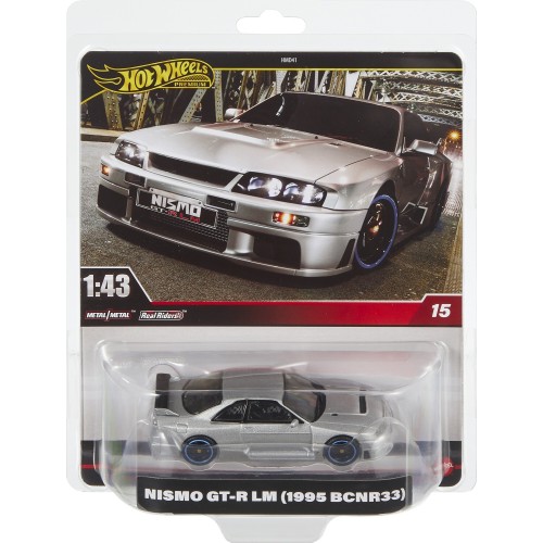Mattel Hot Wheels Premium 1:43 Nismo Gt-R LM (1995 Bcnr33) HMD41 / HWT02 194735220007