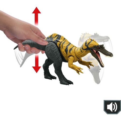 Mattel Δεινόσαυρος Με Κινούμενα Μέλη/Επίθεση Jurassic World Wild Roar Ceratosuch Jurassic World Παιδική Φιγούρα Παιχνιδιού HLP14