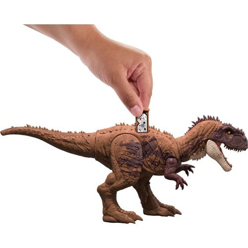 Mattel Δεινόσαυρος Με Κινούμενα Μέλη/Επίθεση Jurassic World Wild Roar Kryptops Jurassic World Παιδική Φιγούρα Παιχνιδιού HLP14 /