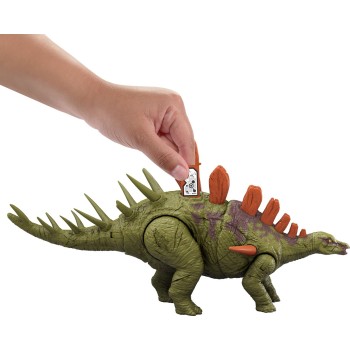 Mattel Δεινόσαυρος Με Κινούμενα Μέλη/Επίθεση Jurassic World Wild Roar Kentrosaur Jurassic World Παιδική Φιγούρα Παιχνιδιού HLP14
