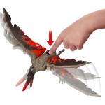 Mattel Δεινόσαυρος Με Κινούμενα Μέλη/Επίθεση Jurassic World Wild Roar Pteranodon Jurassic World Παιδική Φιγούρα Παιχνιδιού HLP14