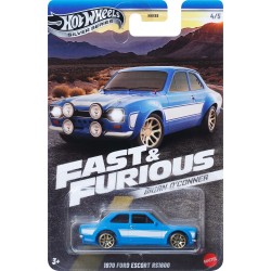 Mattel Hot Wheels Fast & Furious Jby32 Toy Vehicle Ford Escort Rs1600 HNR88 / JBY32 194735266593