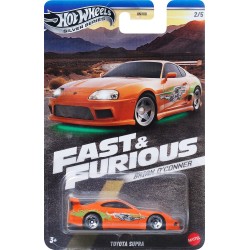 Mattel Hot Wheels Hw Αυτοκινητάκια Hw Toyota Supra Fast And Furious Όχημα Παιχνίδι HNR88 / JBY30 194735266609