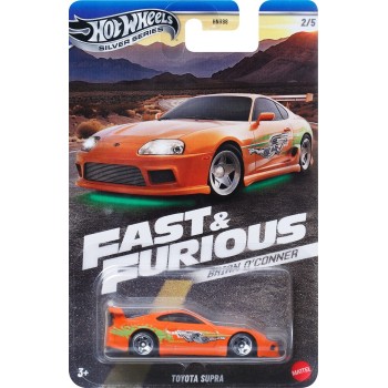 Mattel Hot Wheels Hw Αυτοκινητάκια Hw Toyota Supra Fast And Furious Όχημα Παιχνίδι HNR88 / JBY30 194735266609
