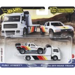 Mattel Hot Wheels Car Culture: Team Transport Fleet Street & Toyota Off-Road Truck FLF56 / HRV39 194735186273