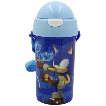 GIM Sonic The Hedgehog  Water Bottle fd 500ml Sonic 572-53209 5204549159198