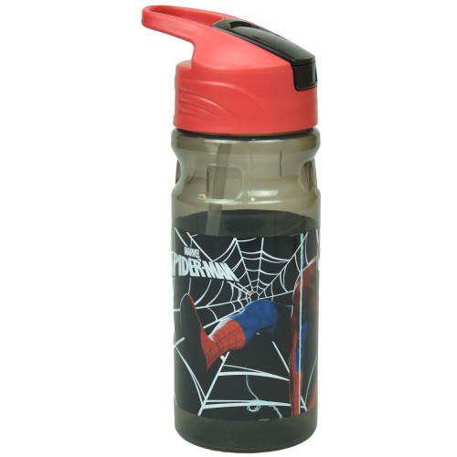 GIM Water Bottle Flip 500Ml Spiderman City 557-12203 5204549158306