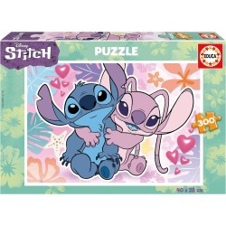 Educa - Children's Puzzle With 300 Pieces | Disney Stitch. Dimensions: 40 X 28 Cm. Recommended For Children From 8 Years 19964 0
