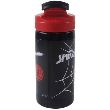 GIM  Water Bottle Stainless Steel 500Ml Spiderman Black City 557-12245 5204549158337